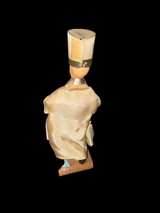 Vintage Israeli Rabbi Folk Art Doll with Torah - Image 5