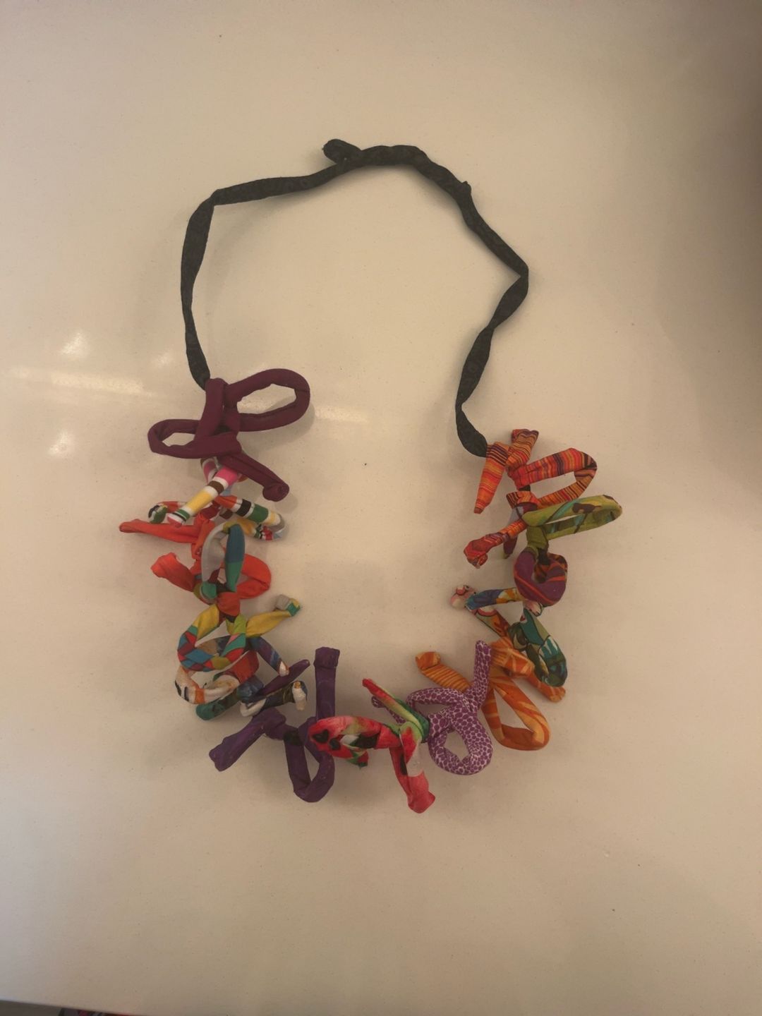 Jiakuma Colorful Handmade Statement Necklace