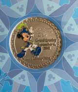 Tokyo DisneySea Grand Opening September 4, 2001 Commemorative Medal - Image 2