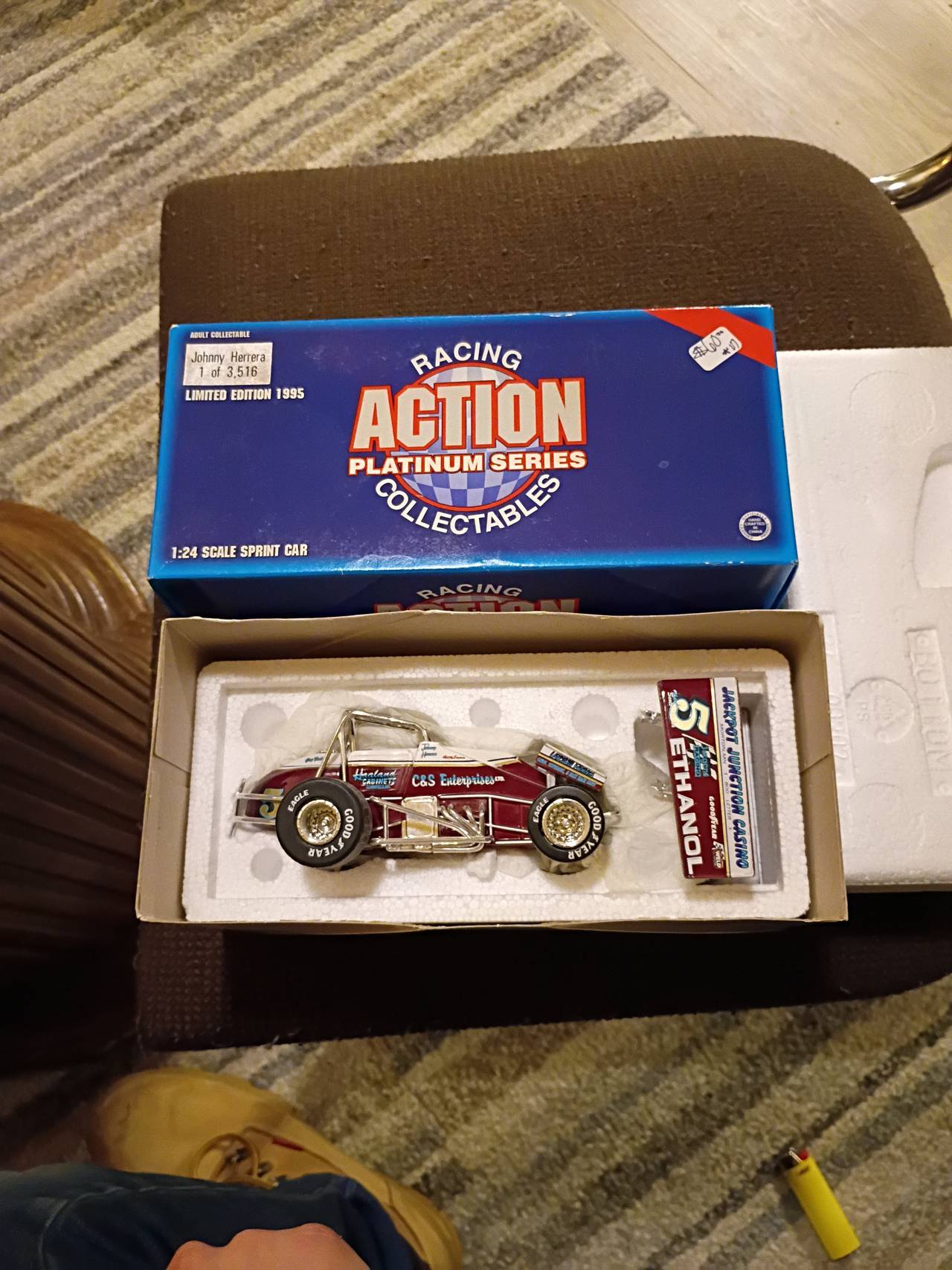 Action Platinum Series Johnny Herrera 1:24 Scale Sprint Car