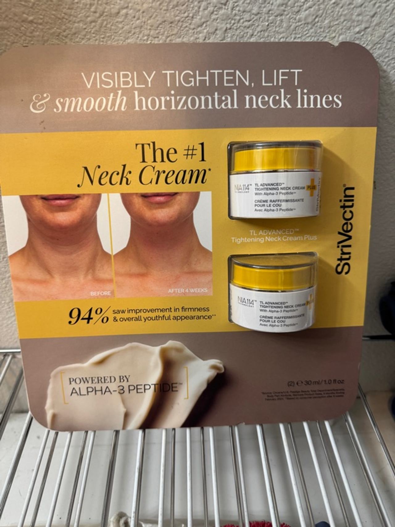 StriVectin TL Advanced Tightening Neck Cream Plus 1 oz (2-pack)