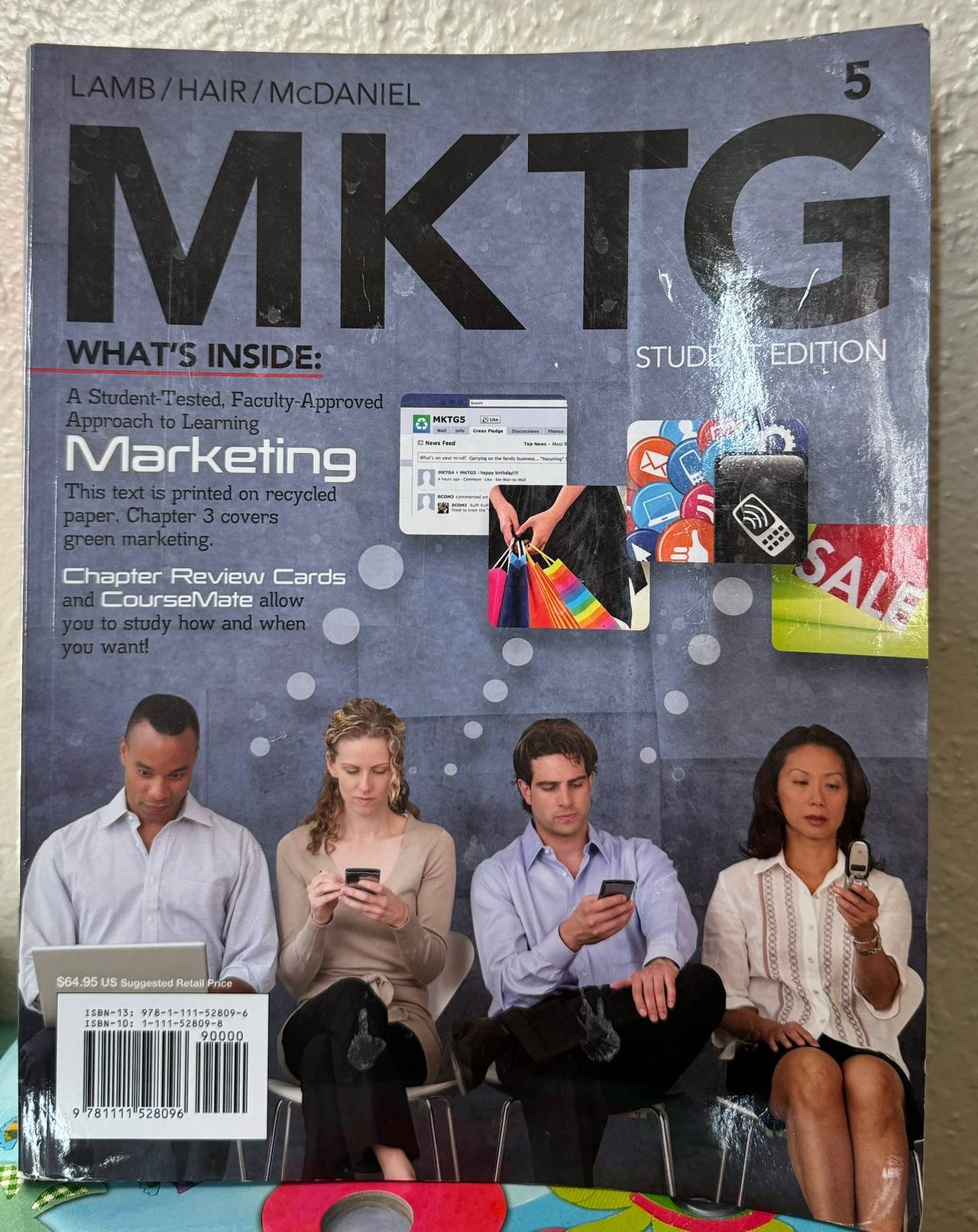 MKTG 5 Student Edition (with Marketing CourseMate Printed Access Card)