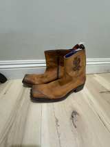 Mark Nason Dragon Rock Square-Toe Boot Brown - Image 1