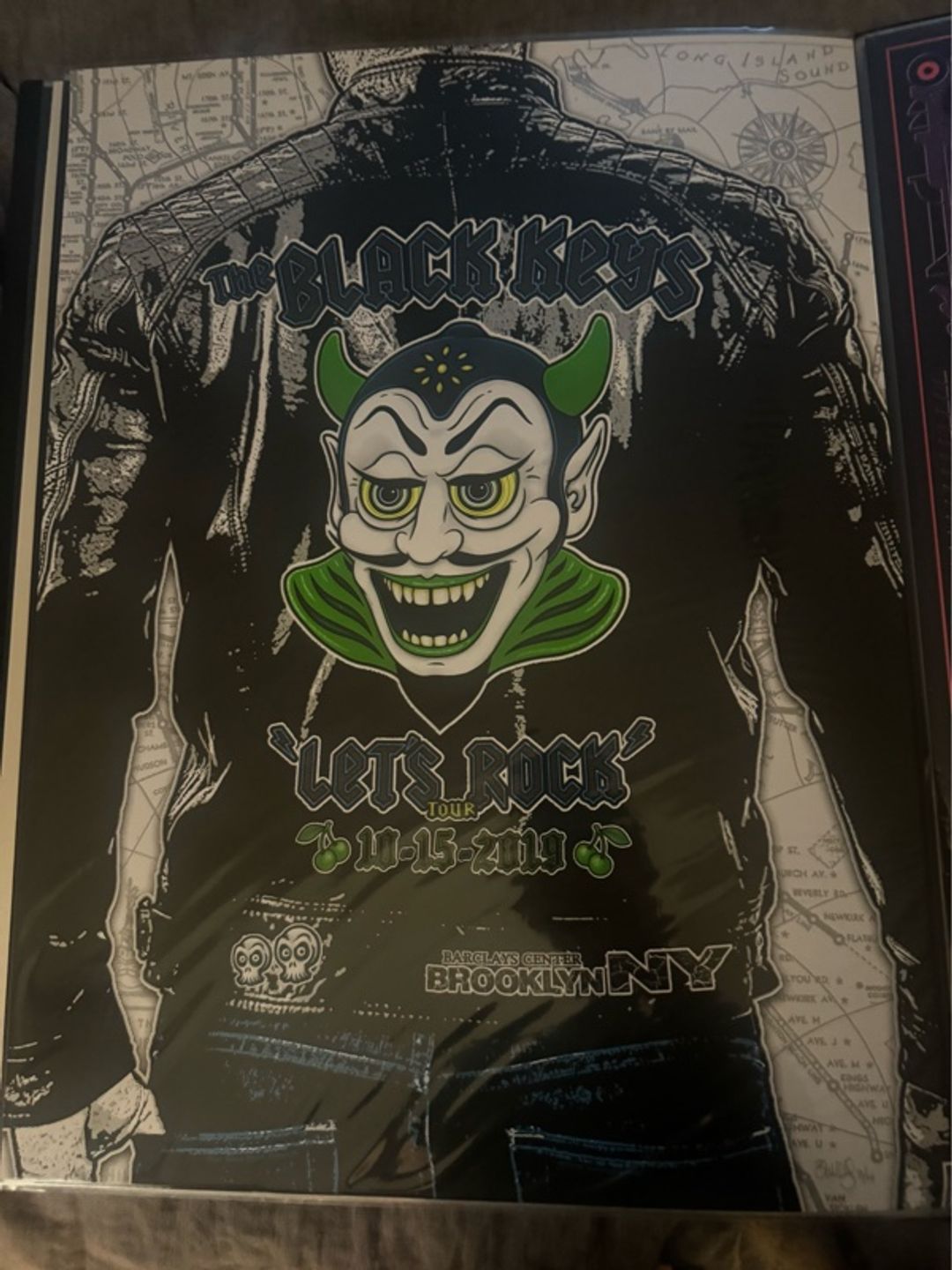 The Black Keys Concert Poster – Brooklyn 10/15/2019