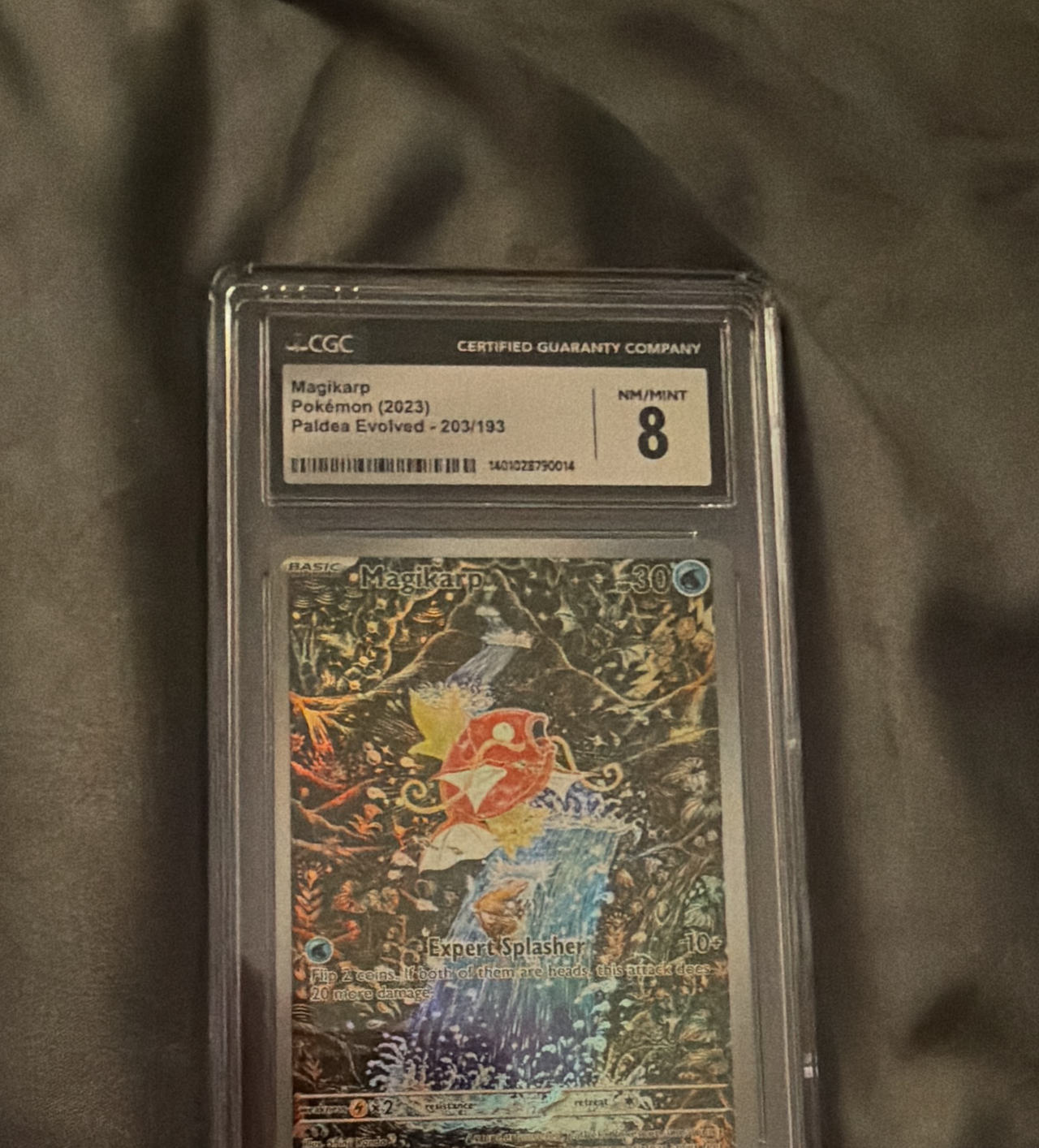 Magikarp Paldea Evolved 203/193 CGC 8