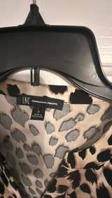 INC International Concepts Leopard Print Zip Pocket Blouse - Image 3