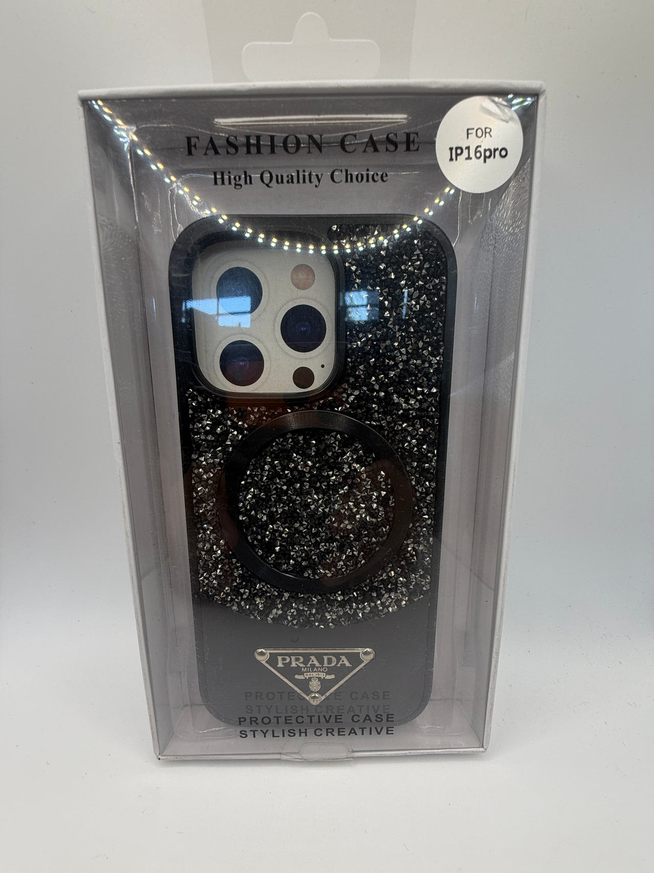 Prada Protective Case for iPhone 16 Pro