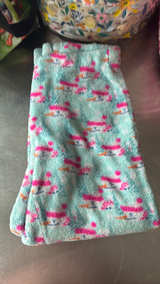 Vineyard Vines Girls Fleece Pajama Pants Snowman Print - Image 2