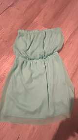 Mint Green Layered Chiffon Mini Dress - Image 7