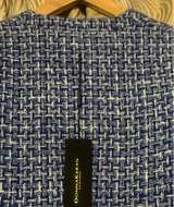 Donna Karan New York Blue Tweed Blazer - Image 1