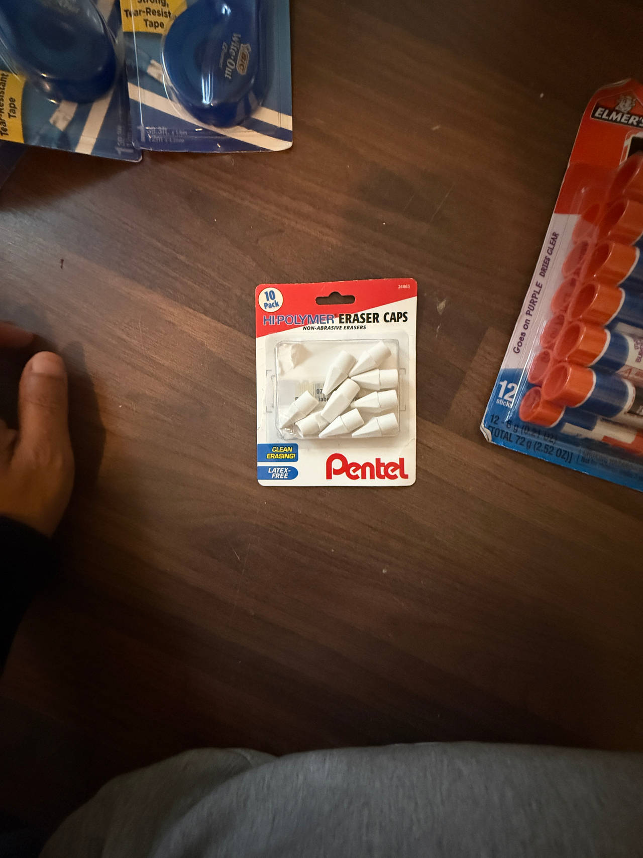 Pentel Hi-Polymer Eraser Caps