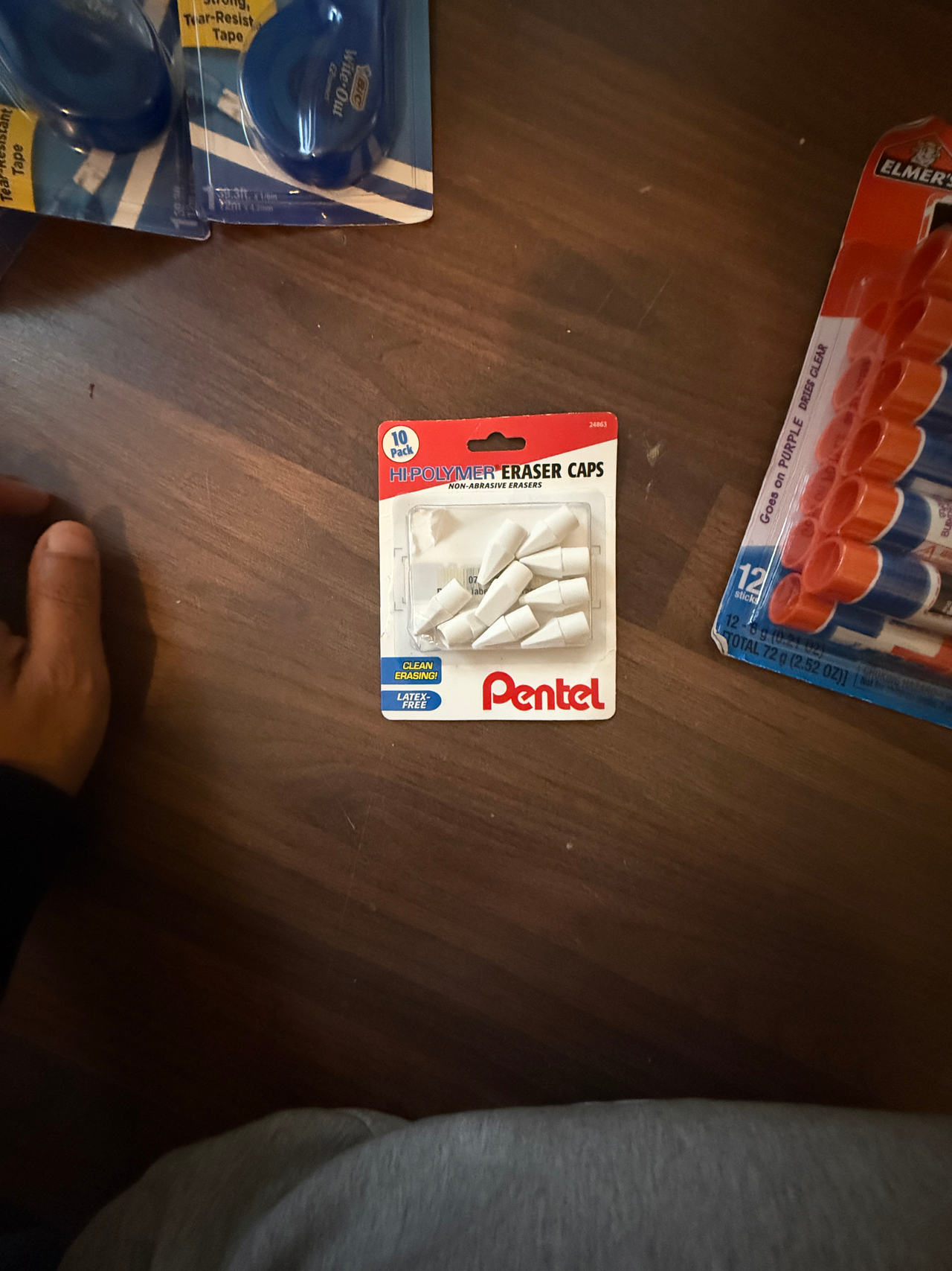 Pentel Hi-Polymer Eraser Caps