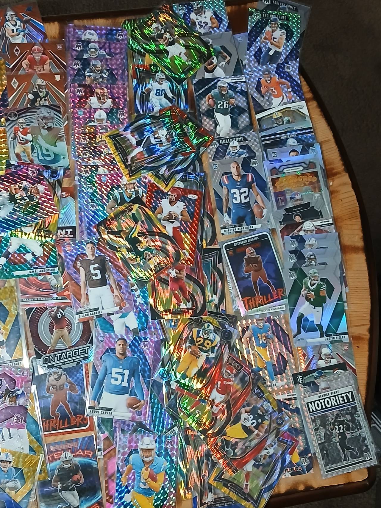 Panini Mosaic Football Cards Bulk Lot