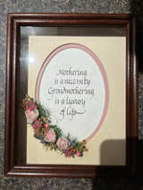Framed Grandmother Quote Wall Art - Image 1