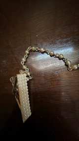 Vintage Faux Pearl Sweater Guard Clip - Image 4