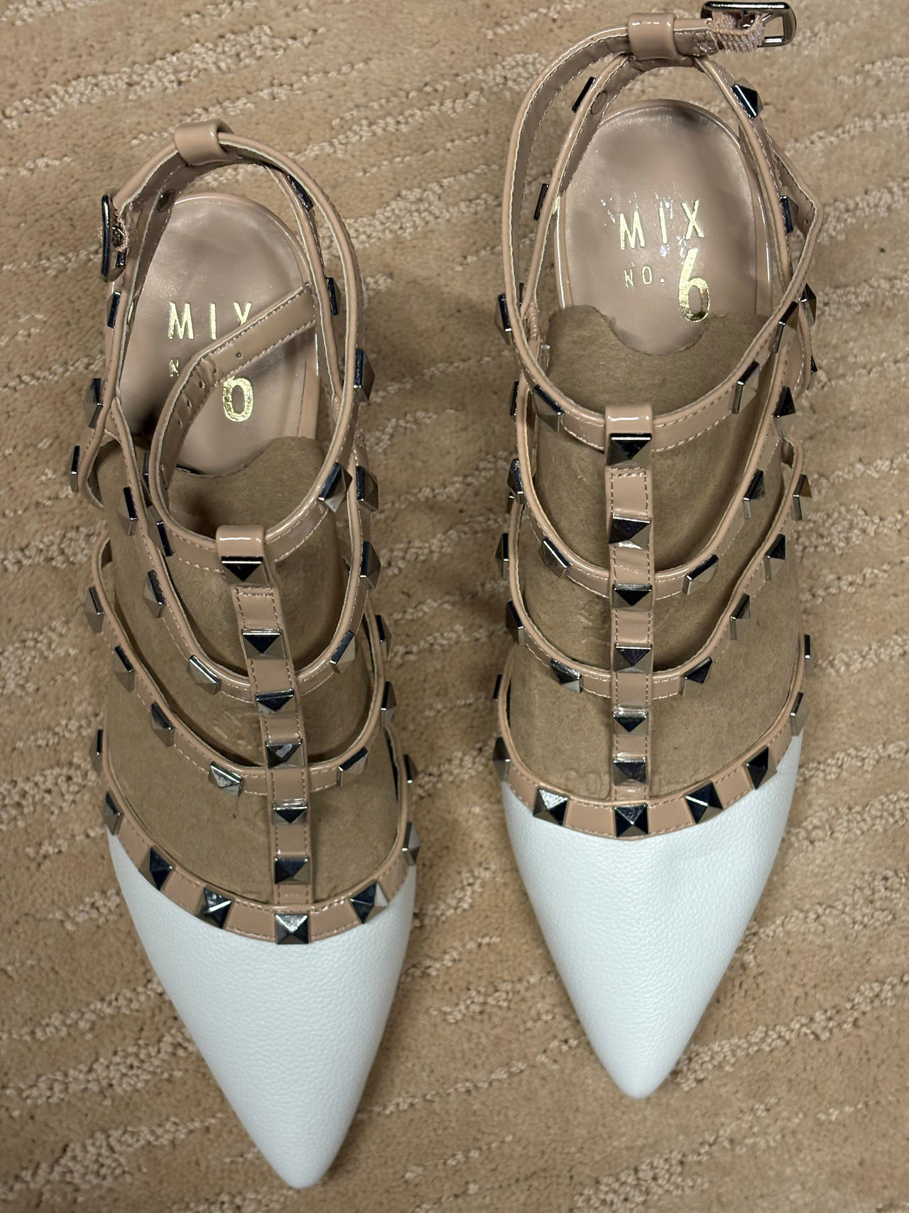 Mix No. 6 Studded Strappy Heels