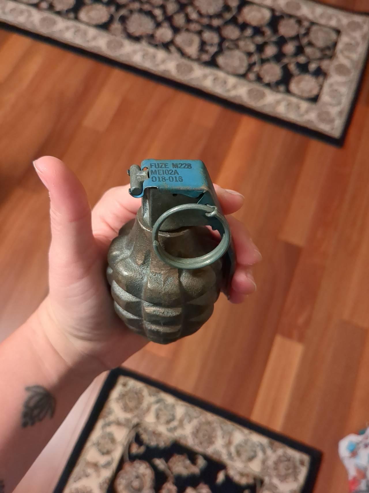 Inert M21 Training Grenade with M228 Fuze