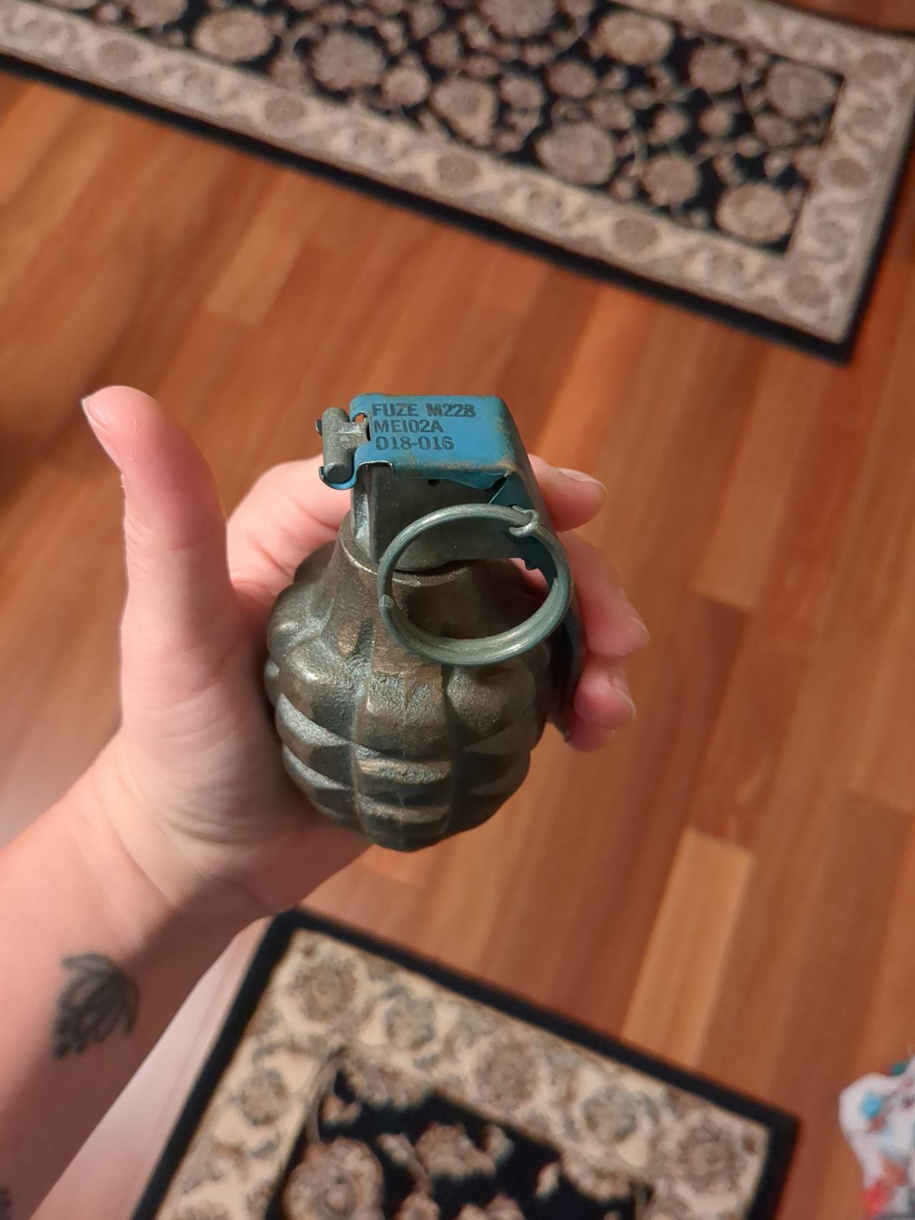 Inert M21 Training Grenade with M228 Fuze