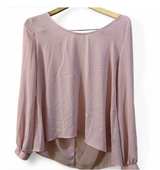 Women's Long Sleeve Blouse - Image 2
