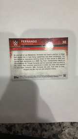 2015 Topps Chrome WWE Fernando Orange Refractor /50 #74 - Image 2