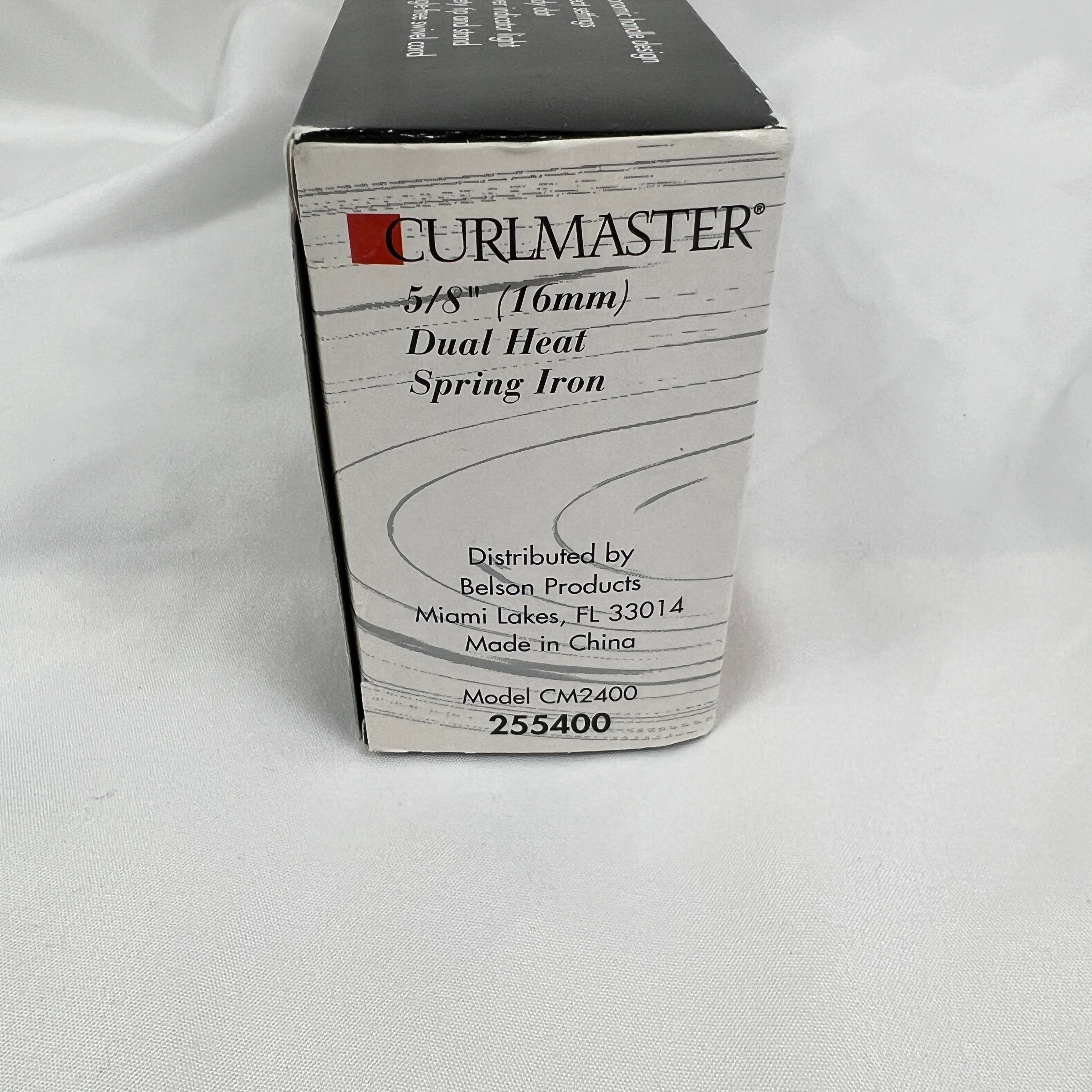 Curlmaster 5/8 Professional Spring Curling Iron Y2K Retro Salon Tool - Image 6