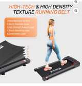 BalanceFrom SlimFold Dual-Mode Walking Pad Compact Under-Desk Electric Treadmill - Image 2