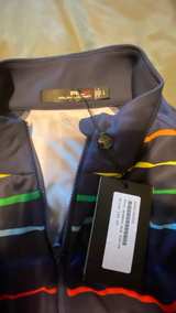 RLX Ralph Lauren Women's Striped UV Protection Quarter-Zip Pullover - Image 6