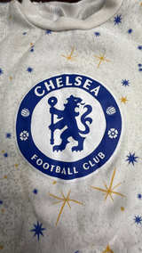 Chelsea FC Baby Star Print Sleepsuit 3-6mos - Image 2