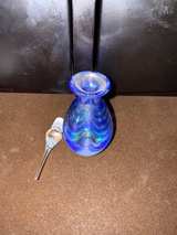 Iridescent Glass Perfume Bottle - Image 3