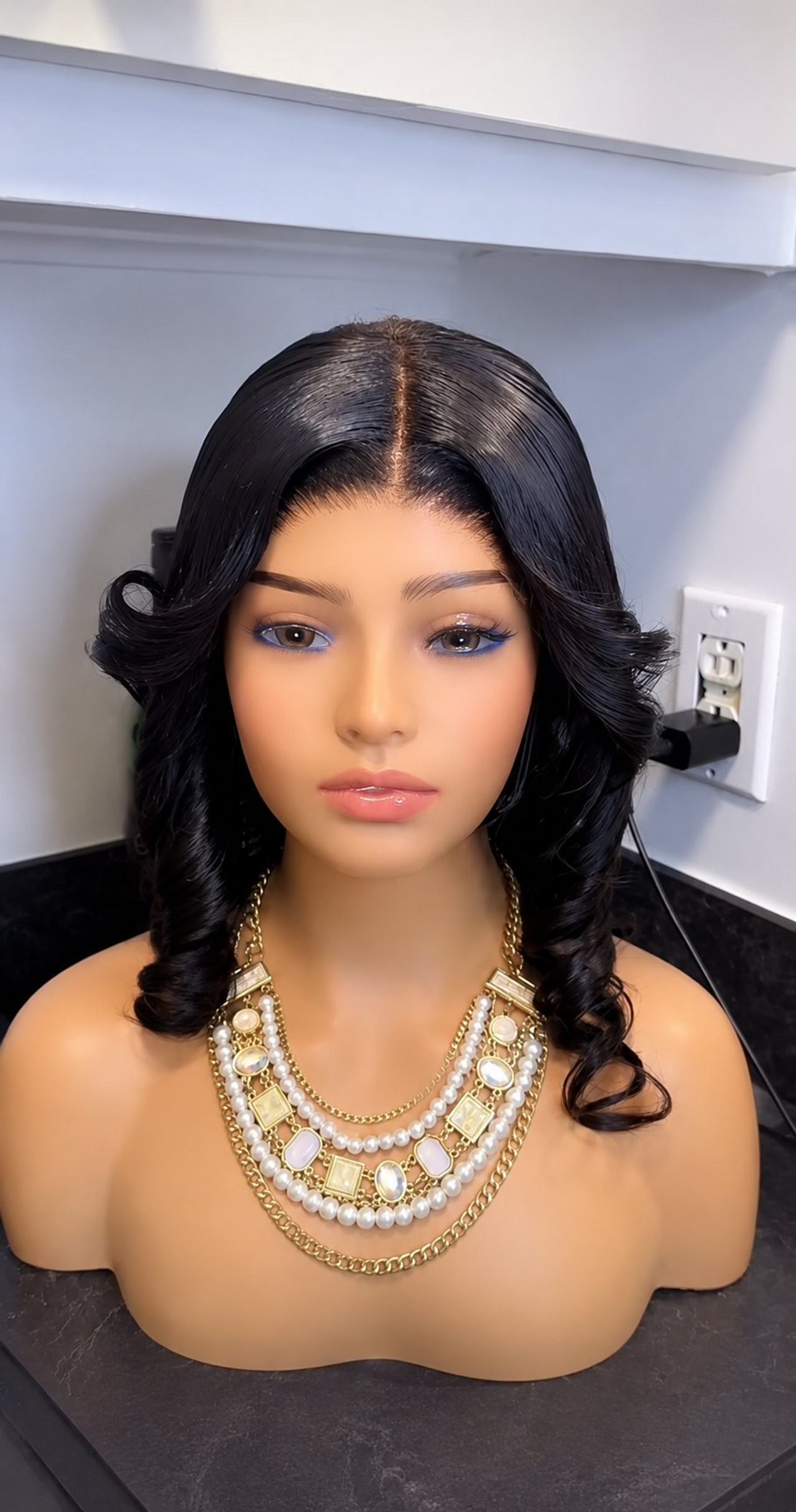 Black Body Wave Lace Front Human Hair Wig