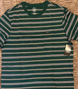 Volcom Men's Striped Pocket T-Shirt new with tags XXL - Image 1
