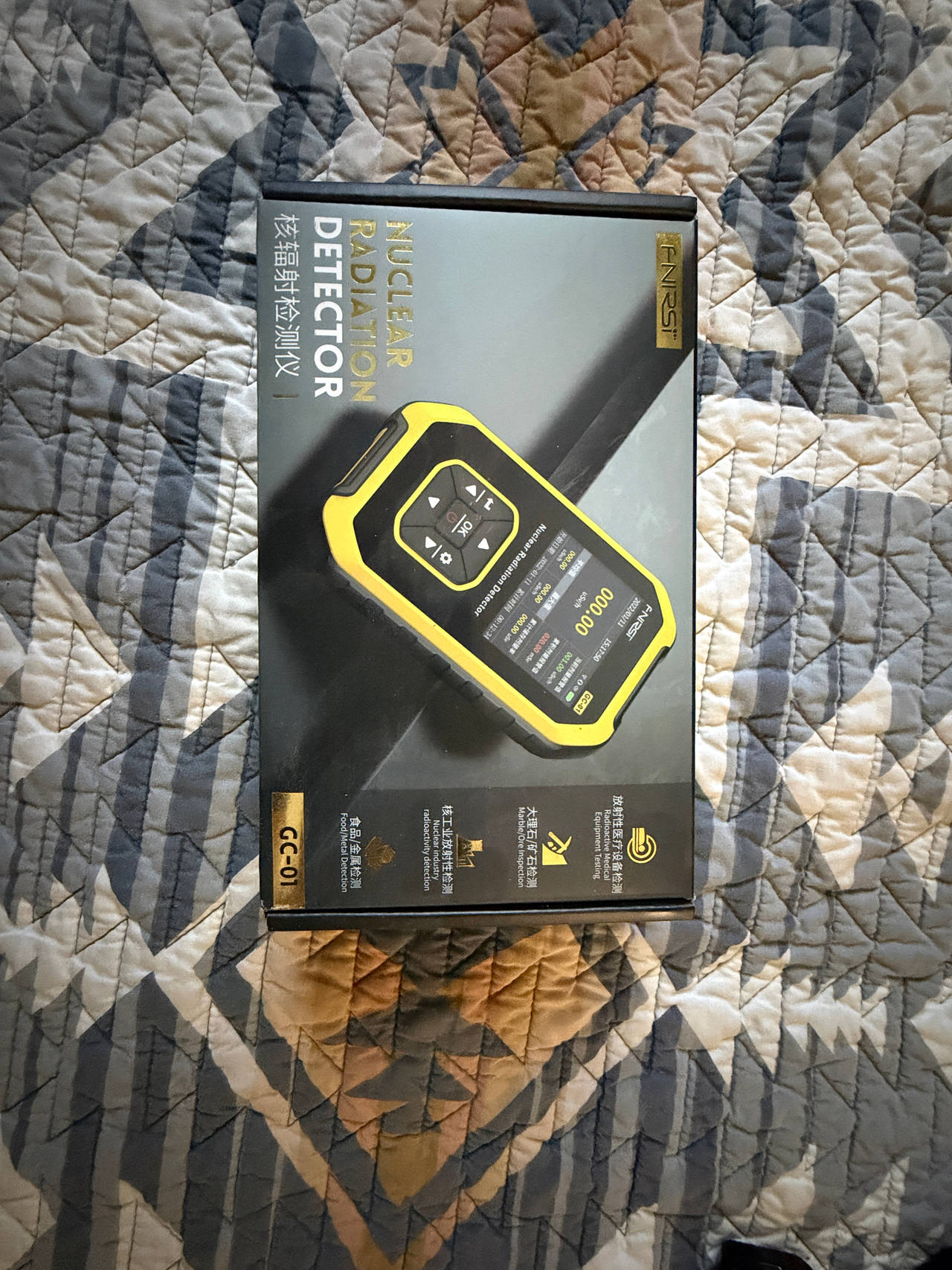 FNIRSI GC-01 Nuclear Radiation Detector
