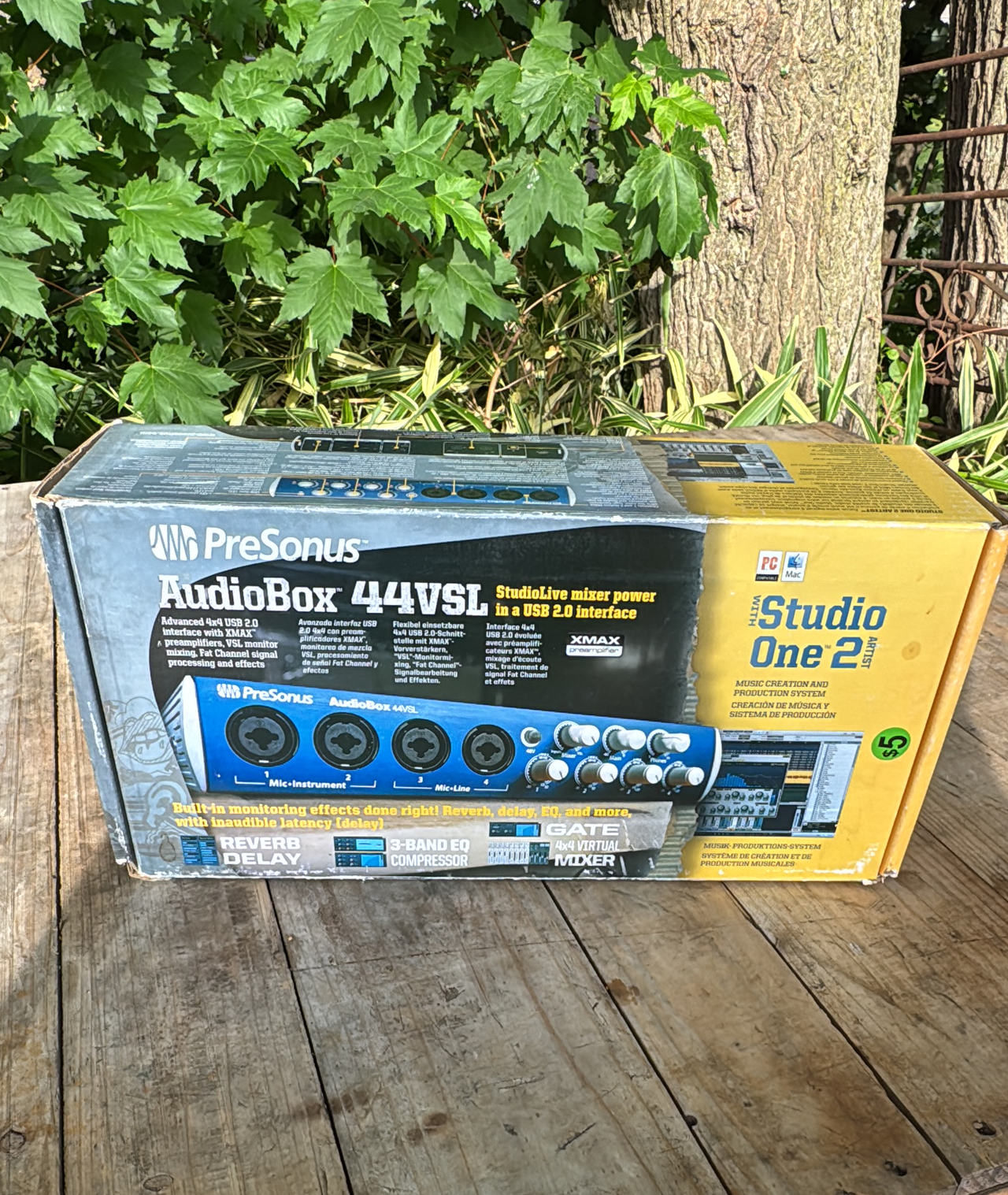 PreSonus AudioBox 44VSL USB 2.0 Audio Interface NEW IN BOX mixer