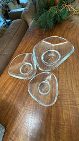 SIN Urch Glass Decorative Bowls Set of 3 - Image 2