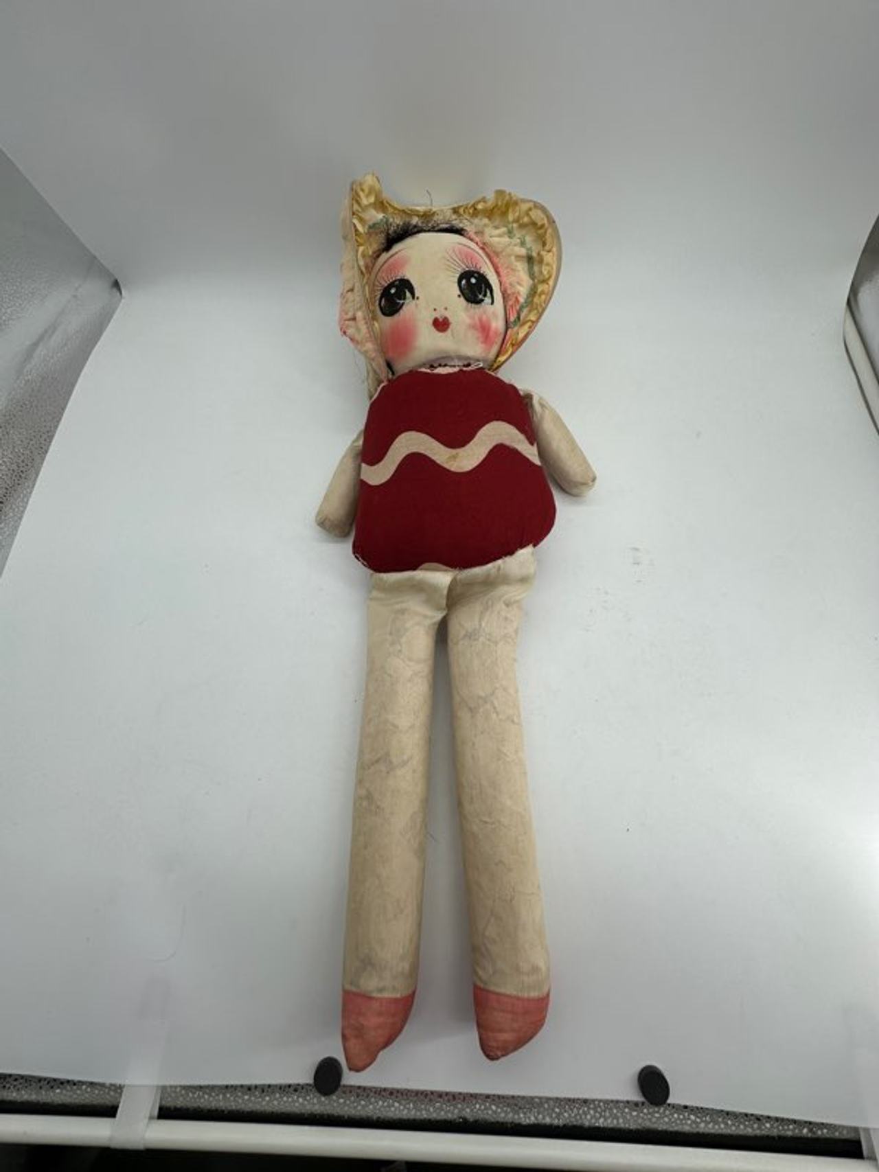 Vintage Japanese Bunka Handmade Cloth Doll