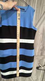 Tommy Hilfiger Sleeveless Colorblock Striped Sheath Dress 10/12? - Image 5