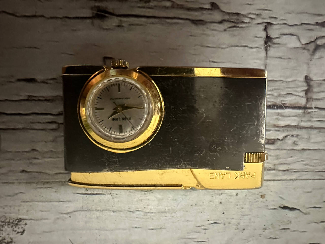 Antique Park Lane Lighter with Watch