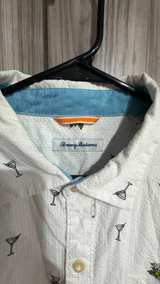 Tommy Bahama Martini Print Short Sleeve Silk Blend Shirt - Image 2