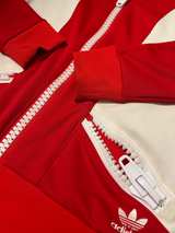 Adidas Jeremy Scott Big Zipper Jacket Red - Image 3
