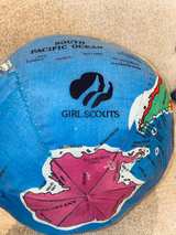 Hugg A Planet Large Earth Globe Plush Pillow Girl Scouts  - Image 6