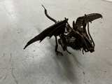 Handcrafted Metal Dragon Sculpture - Image 7