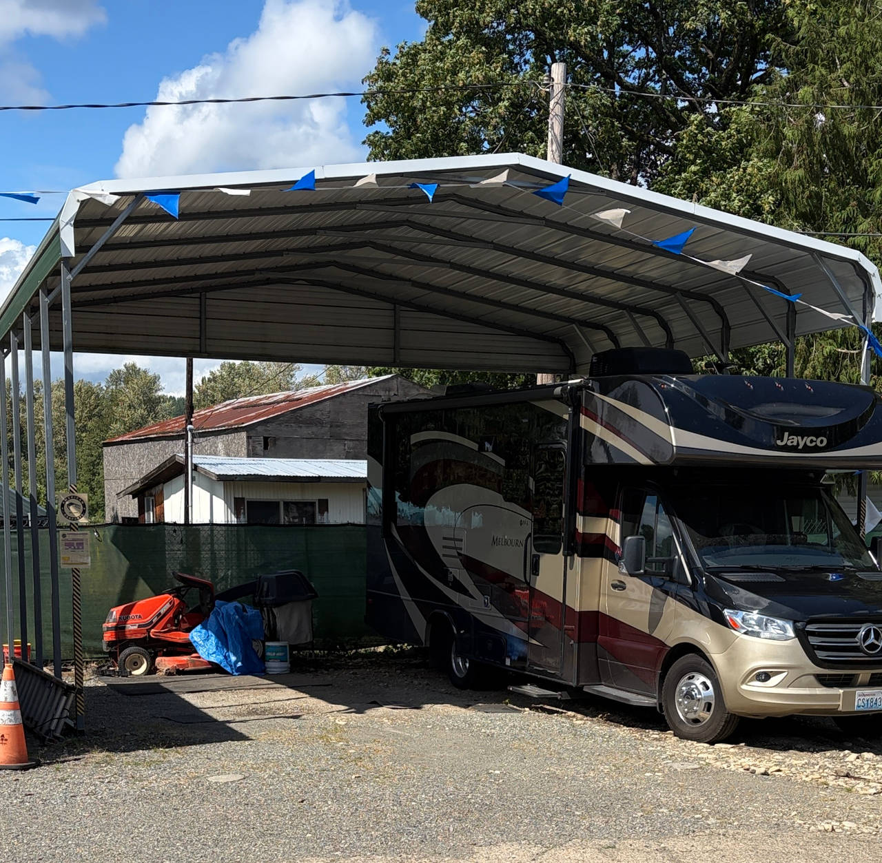 New 24x20 12ft tall Carport!