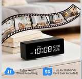 5G WiFi Hidden Camera Alarm Clock 1080p Spy Cam - Image 6