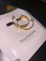 Touchstone Crystal Starry Night Hoops - Image 3