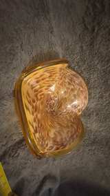 Murano Tortoise Shell Art Glass Bowl - Image 5
