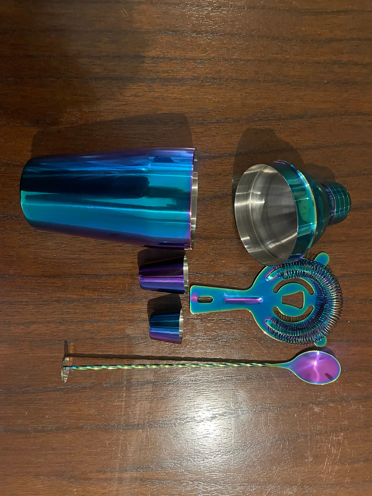 Maxwell & Williams Cocktail & Co Prism cocktail shaker 4 piece set