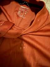 Craft Men's Cycling Jersey Rust Orange Medium - Image 2