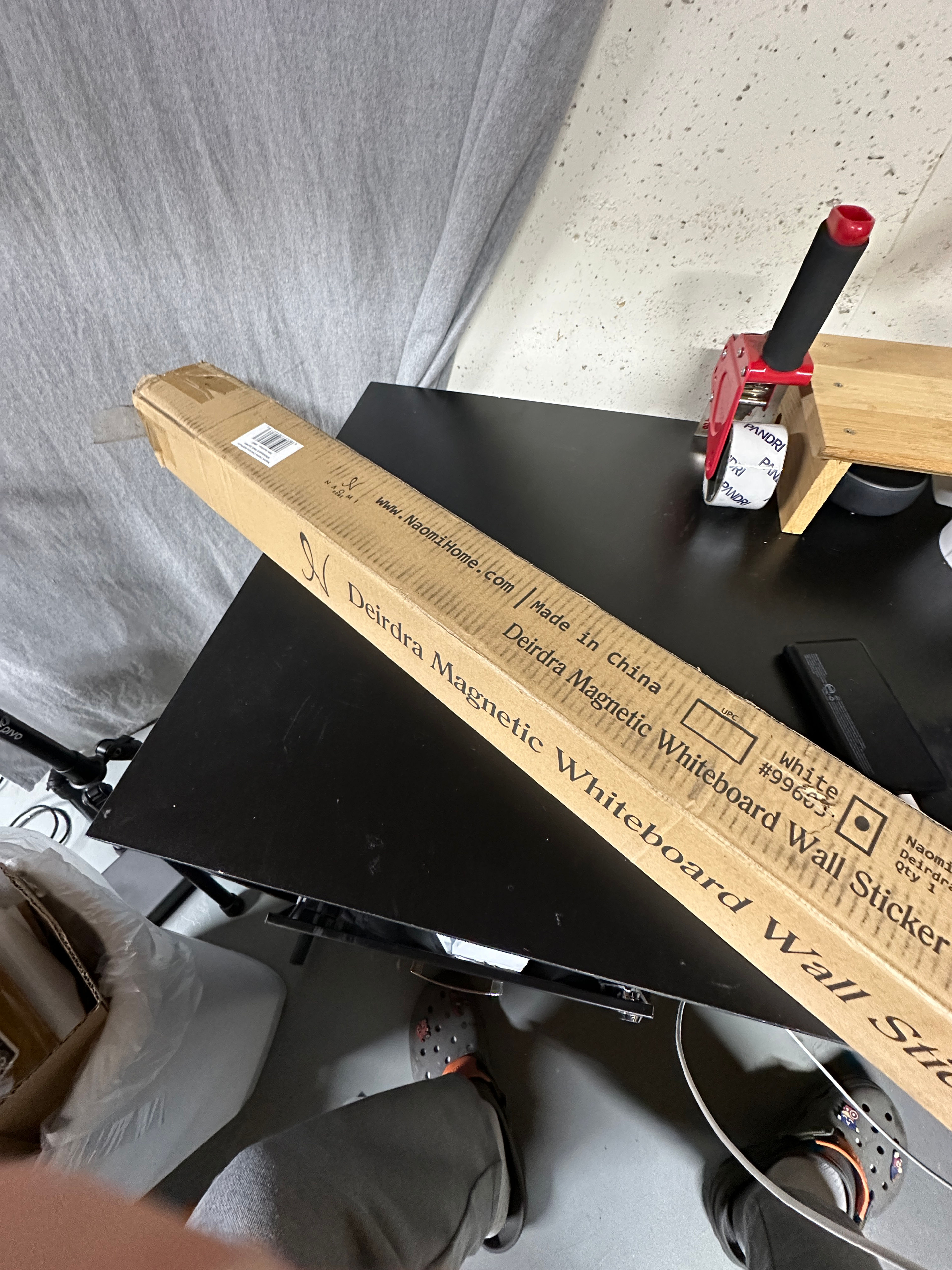 Naomi Home Deirdra Magnetic Whiteboard Wall Sticker 48"x70"