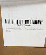 Sunrosa 34" x 72" Bifold Shower Door Matte Black - Image 1