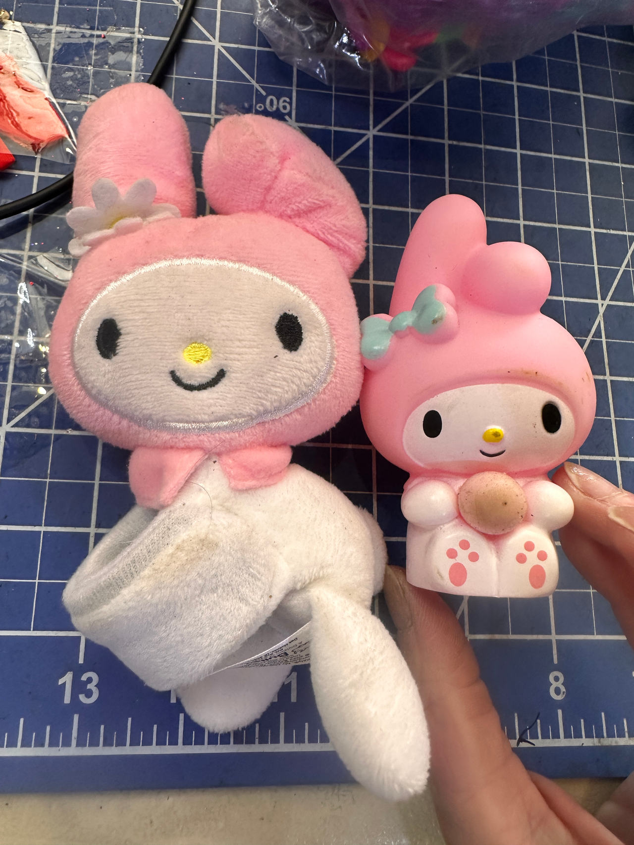 Sanrio My Melody Plush Wristlet and Figure